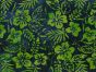 Indian Batik Cotton, Island Glow, Lime
