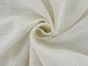 Indus Chalk Linen Blend Curtain Fabric, Marshmallow