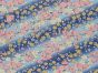 Isumi Japanese Foil Cotton Print, Blossom Garden, Royal
