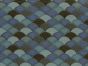 Isumi Japanese Foil Cotton Print, Twilight Waves, Ocean