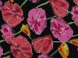 Jumbo Tulips Viscose Print, Black