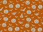Lantern Glow Polycotton Print, Orange
