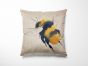 Linen Look Panama Panels, Bumble Bee