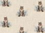 Linen Look Printed Panama, Cat