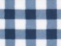 Maxi Gingham Sherpa Fleece, Navy