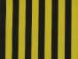 Medium 1cm Stripe Polycotton, Yellow and Black