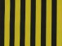 Medium 1cm Stripe Polycotton, Yellow and Black