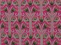 Metallic Gold Orchid Cotton Lawn Print, Fuchsia