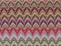 Milano Chevron Fade Lace, Autumn Sangria