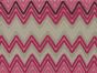 Milano Metallic Chevron Lace, Berry Blush