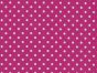 Mini Dots Cotton Poplin Print, Cerise