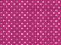 Mini Dots Cotton Poplin Print, Cerise