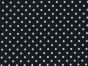 Mini Dots Cotton Poplin Print, Navy