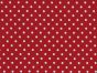 Mini Dots Cotton Poplin Print, Red