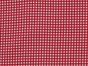 Mini Gingham Cotton Poplin Print, Red