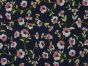 Monsoon Lily Cotton Poplin Print, Navy