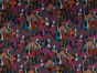 Mushroom Dazzle Printed Cotton Needlecord