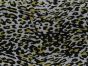 Ombre Leopard Printed Ponte Roma, Mustard