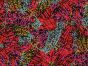 Paint Graphic Viscose Print, Fuschia