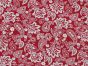 Paisley Blooms Cotton Poplin Print, Red