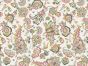 Paisley Fleur Cotton Poplin Print, Ivory