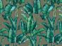 Paradise Palm Printed Velvet, Grey