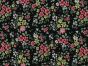 Petal Dreamland Viscose Print, Black