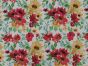 Petal Patch Cotton Poplin, Red