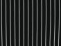 Pin Stripe Viscose Print, Black