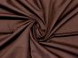 Plain Dye Polycotton, Chocolate