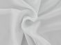 Plain Viscose Chalis, White