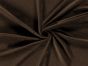 Plush Nicky Velour, Dark Brown