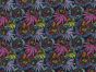 Polka Bloom Frenzy Polycotton Print, Purple