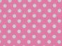 1cm Spot Polycotton Print, Pink