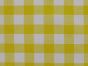 Woven Polycotton Gingham 1 Inch, Yellow