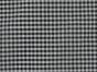Polycotton Seersucker Mini Gingham, Black