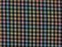 Polyviscose Blend Tartan, Mini Check, Black