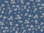 Poppy Field Printed Chambray, Light Blue