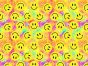 Psychedelic Smiles Cotton Print