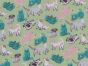 Puppies and Kittens Polycotton Print, Mint