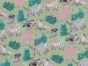 Puppies and Kittens Polycotton Print, Mint