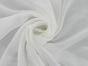 Pure Silk Crepe de Chine, White