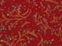 Rainbow Christmas Metallic Cotton Print, Berries, Red