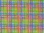 Rainbow Grid Check Cotton Print, Multi