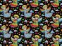 Rainbow Mosaic Cotton Print, Angels