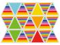 Rainbow Party Cotton Bunting Panel