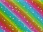 Rainbow Stars Cotton Jersey