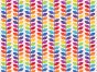 Rainbow Stem Cotton Print
