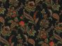 Regal Paisley Printed Pashmina Jacquard, Black