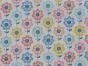 Retro Daisy Polycotton Print, White